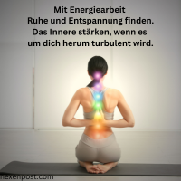 Mit Energiearbeit Entspannung finden